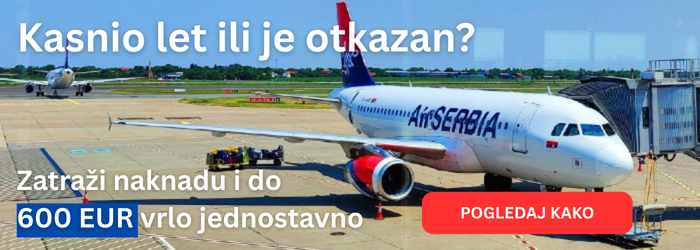 naknada za kasnjenje avio leta